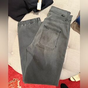 MOTHER Women's The Wrapper Patch Springy Ankle Jeans